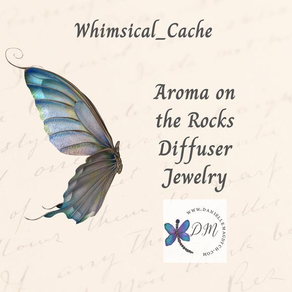 Artisan Natural Stone Diffuser Keychain Beaded Bag Charm Cream Heart Earthy NEW - Picture 2 of 10